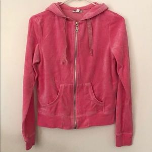 Pink track suit sweater